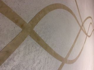 Décor à la chaux dans un vestibule